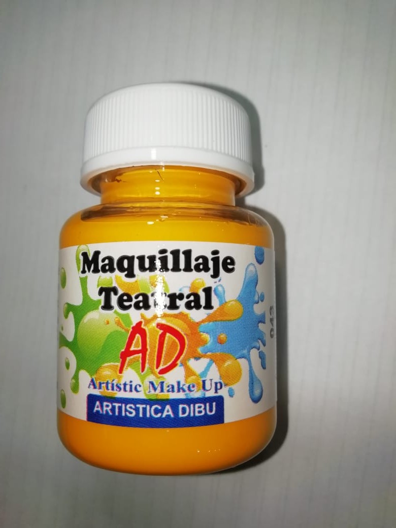Maquillaje teatral 043- amarillo primario x 40 ml