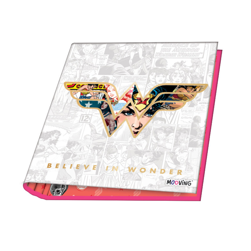 Carpeta mooving numero 3 mujer maravilla 