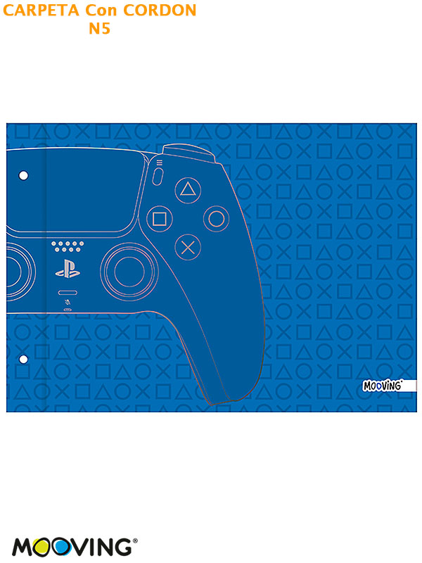 Carpeta mooving nro 5 dibujo playstation