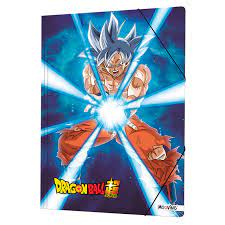 Carpeta 3 solapas con elastico oficio dragon ball