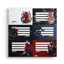 Etiquetas mooving spider man