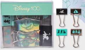 Binder clips disney 100aÑos x4