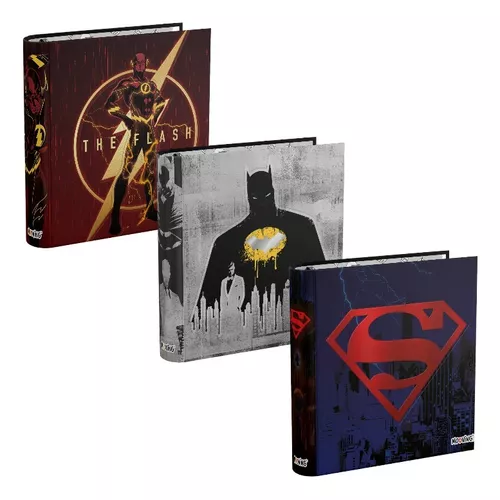 Carpeta mooving numero 3 dc heroes