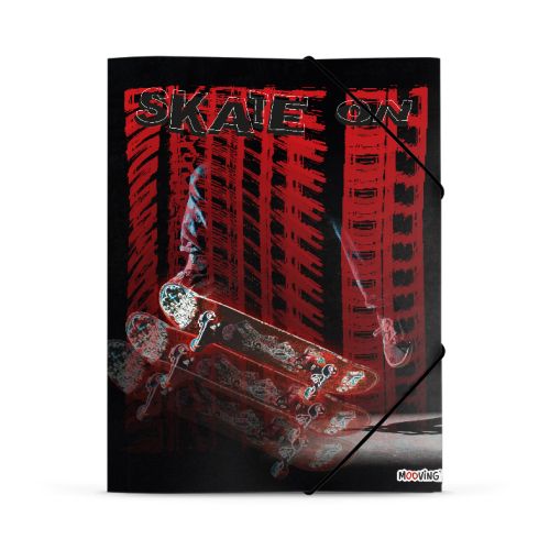 Carpeta mooving 3 solapas c/elastico oficio skate