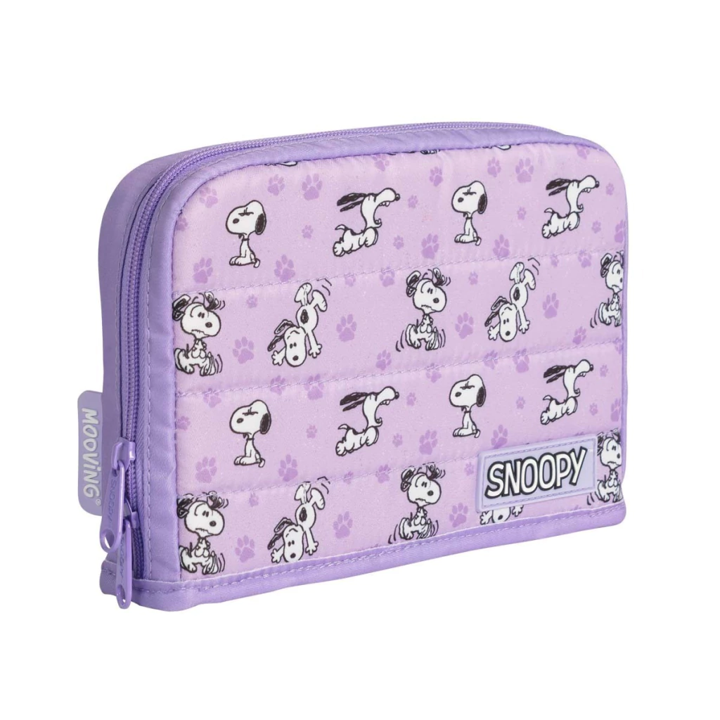 Cartuchera mooving slim snoopy 