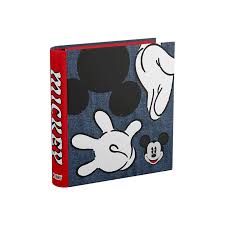 Carpeta mooving numero 3 mickey mouse