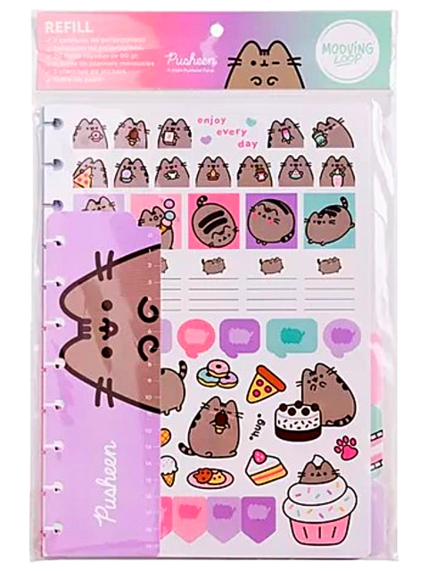 Repuesto mooving loop a5 pusheen 