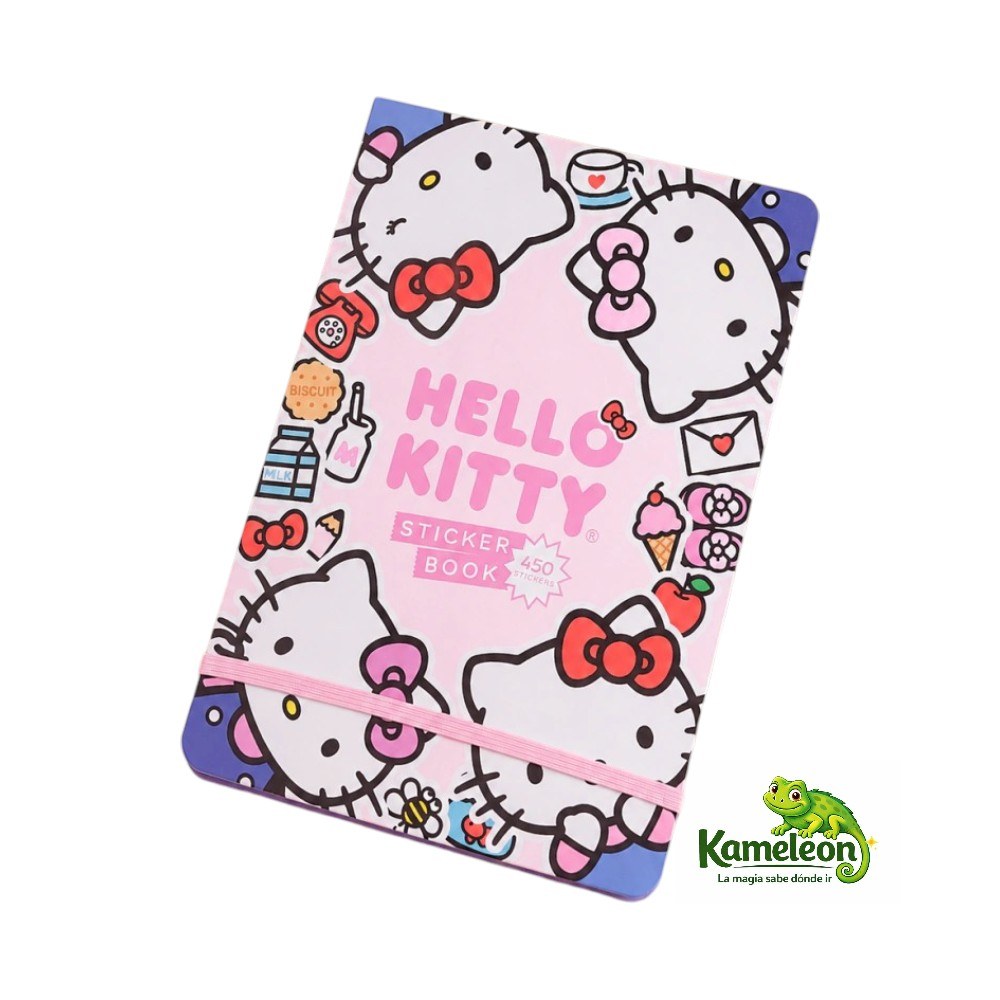 Libro de Stickers Mooving Hello Kitty