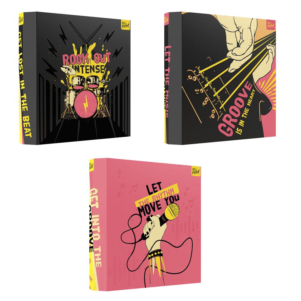 Carpeta big pÓcket numero 3 rock
