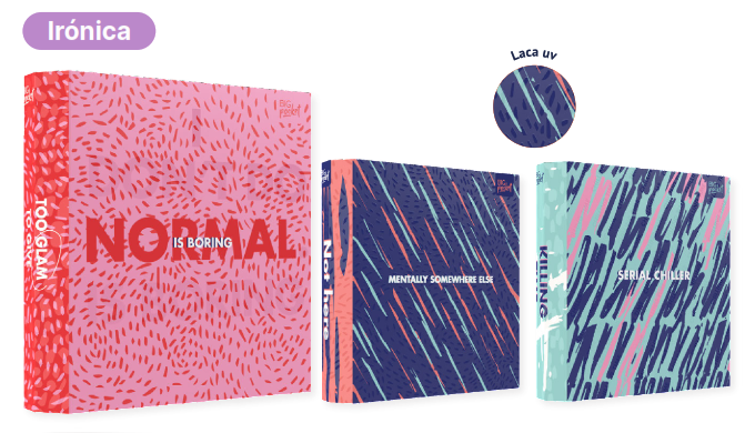 Carpeta big pocket numero 3 ironica