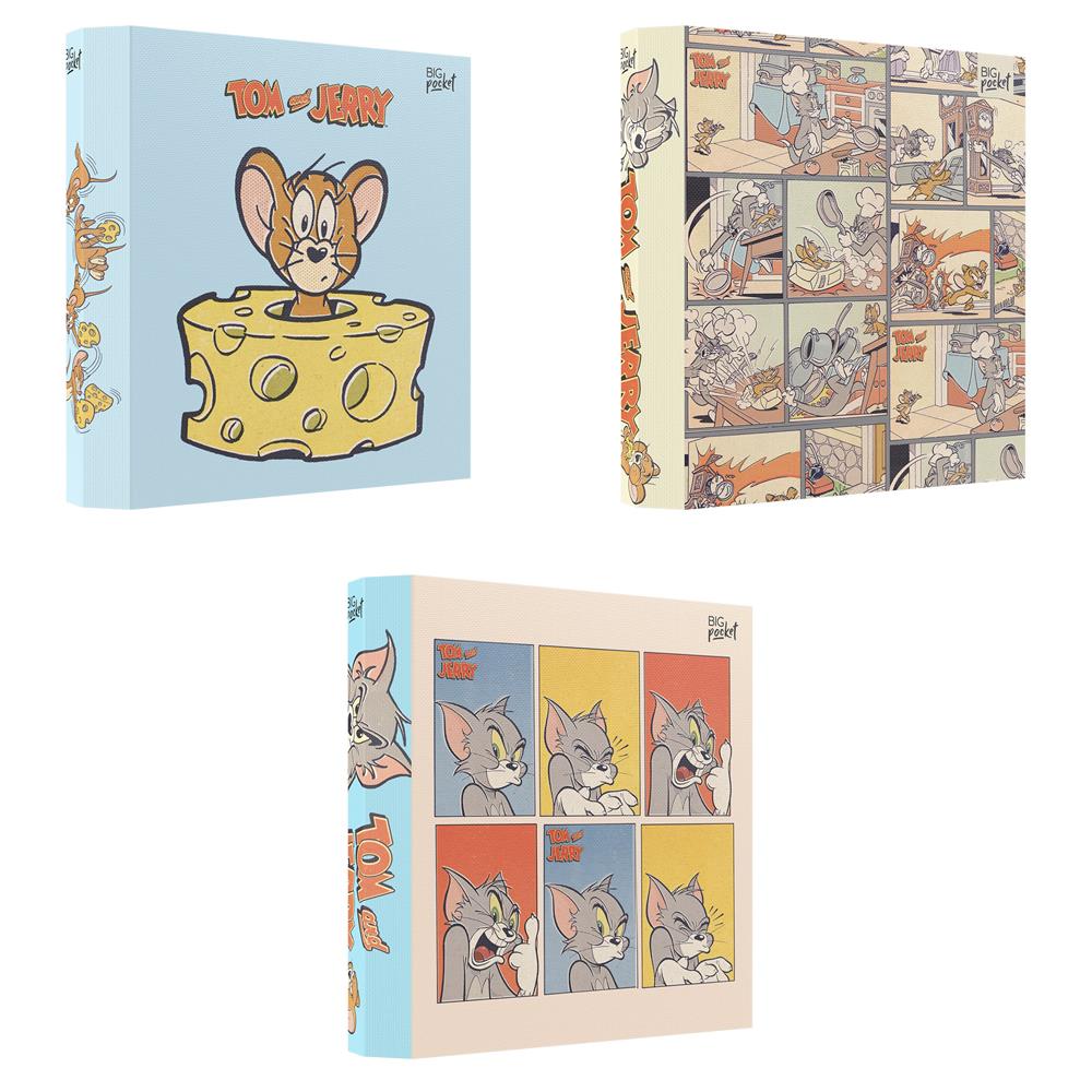 Carpeta big pocket numero 3 tom y jerry