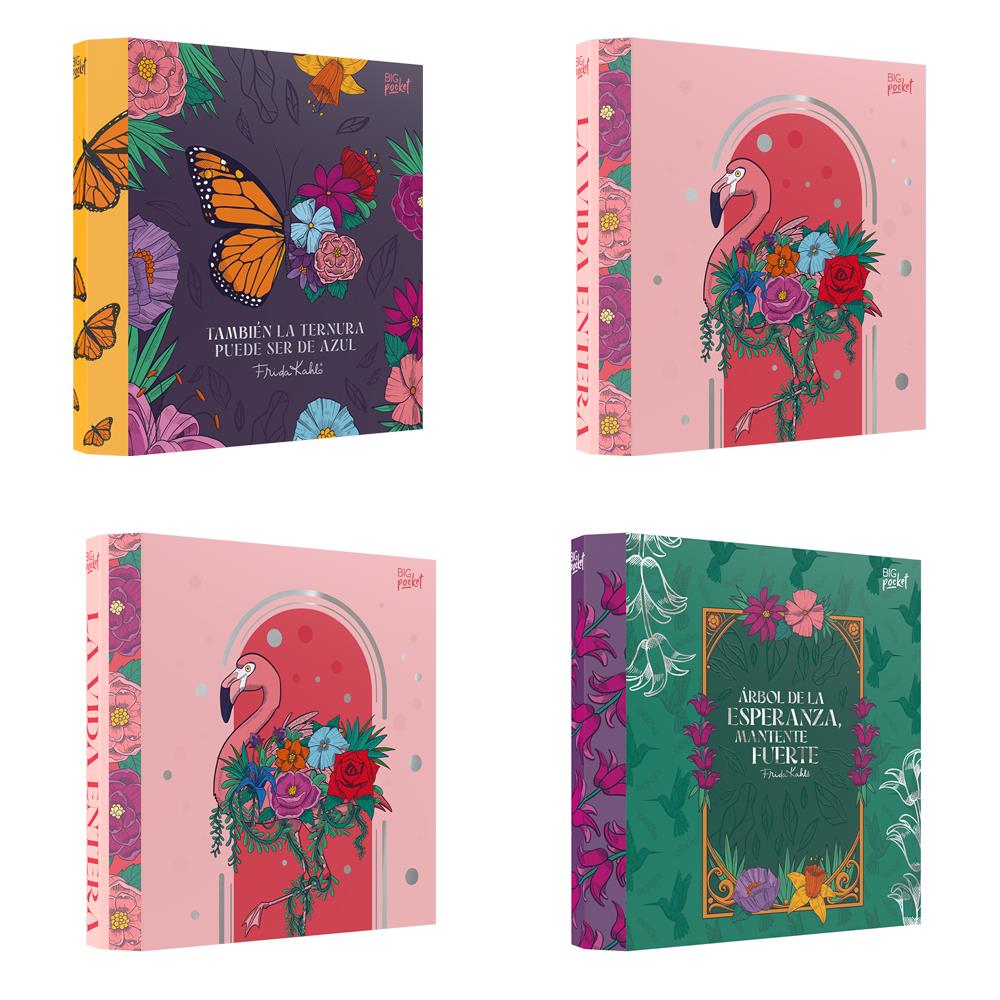 Carpeta big pocket numero 3 frida kahlo