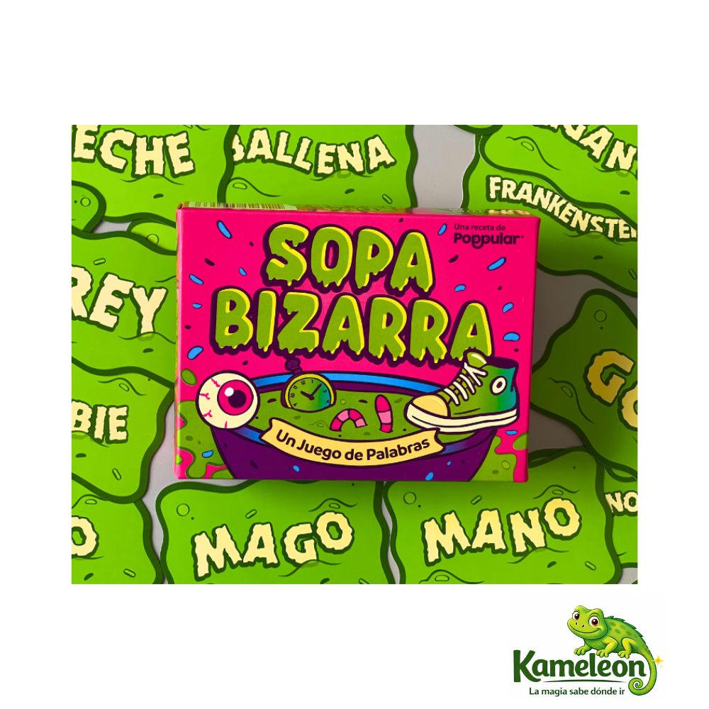 Juego de cartas: sopa bizarra