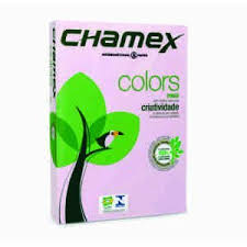 Resma  a4 rosa x 500h 75g 