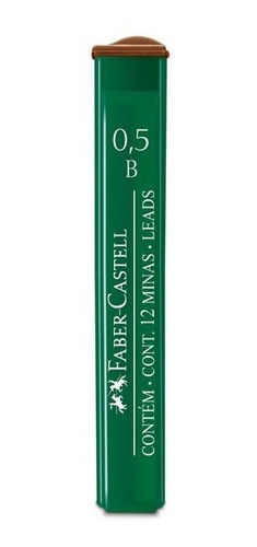 Repuesto lapiz mecanico faber castel b 0.5 mm