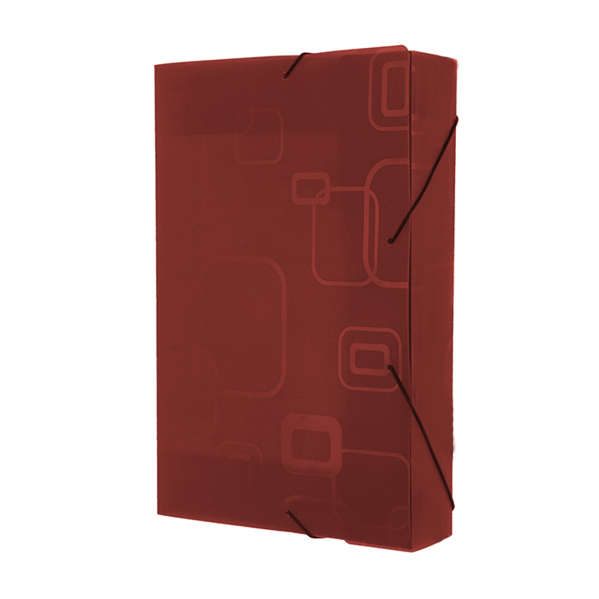 Carpeta delloarchivadora 5,5cm lomo rojo