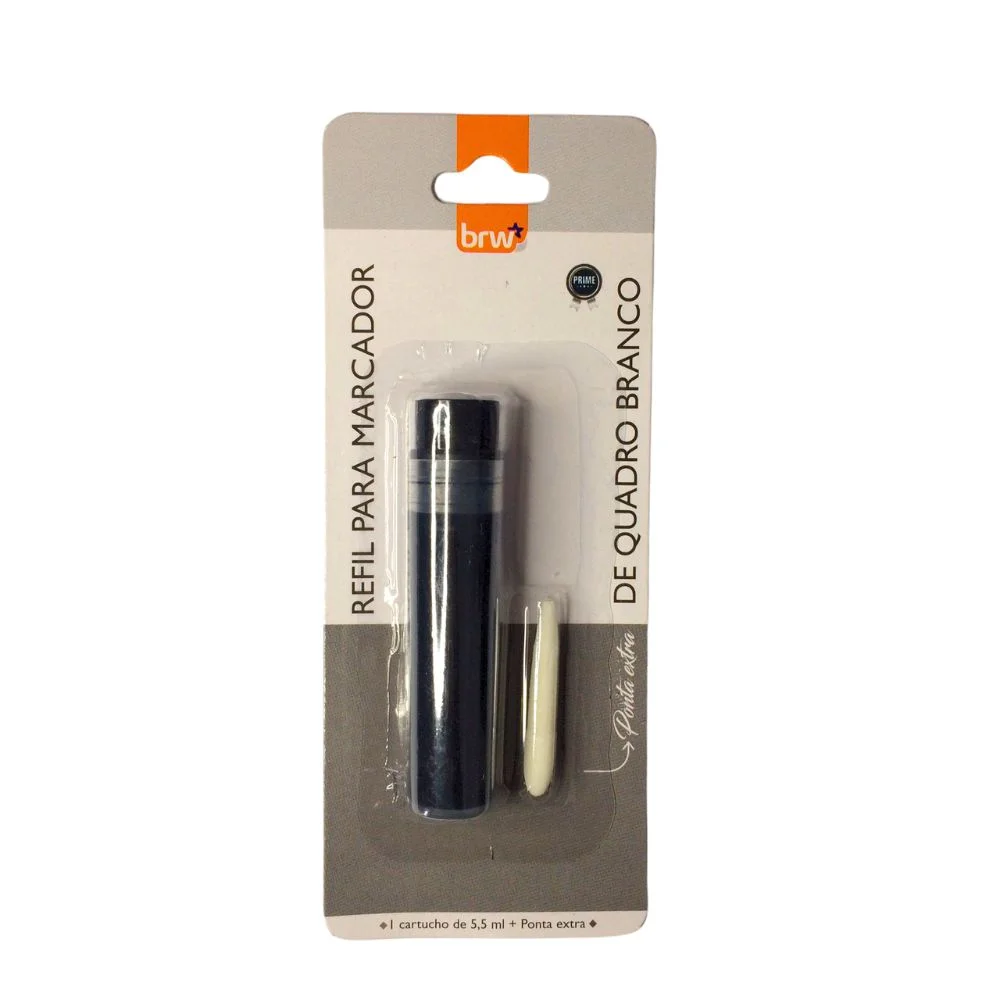 Cartucho brw negro para marcador de pizarra 