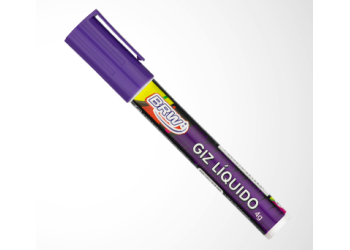 Marcador brw de tiza violeta 6mm