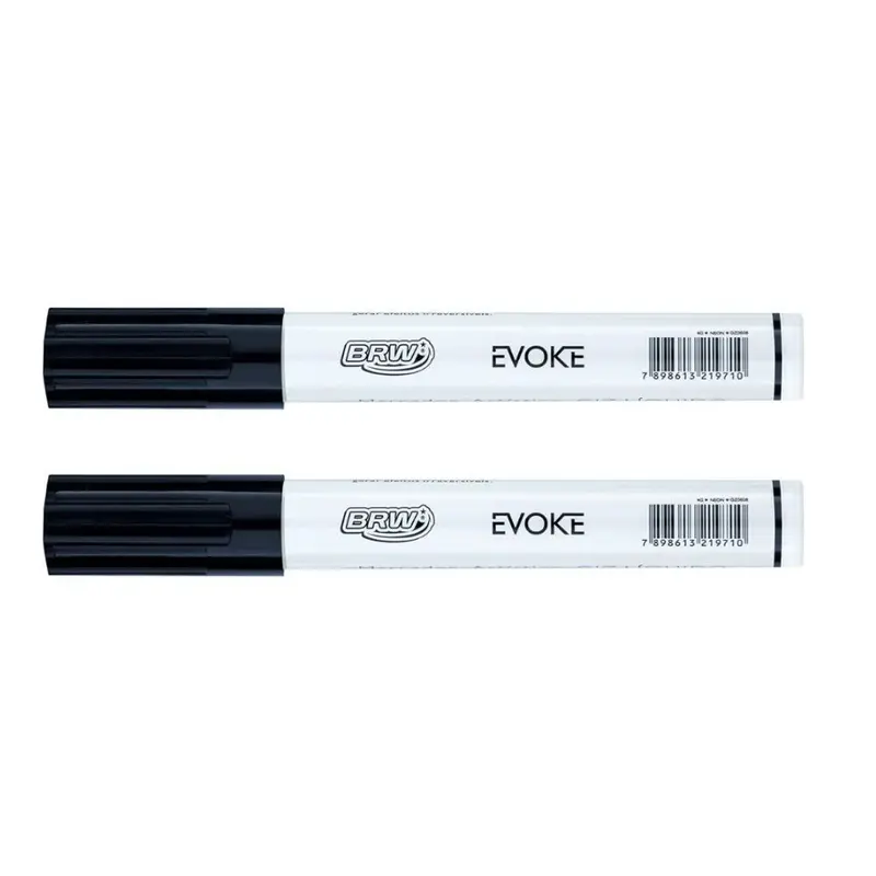 Marcador brw de tiza negro 6mm