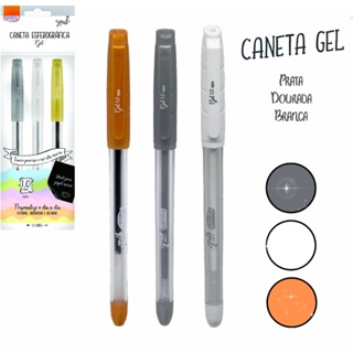 Lapicera brw x 3 metalizadas 