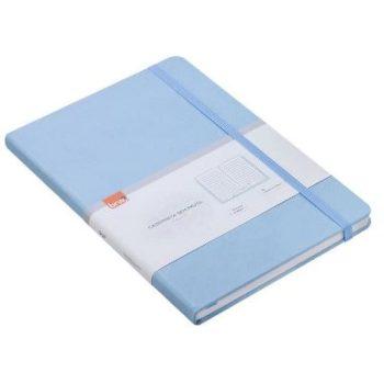 Cuaderno brw a5 celeste liso 
