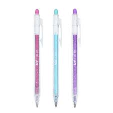 Lapicera brw divert gel goma 0,7 borrable con glitter