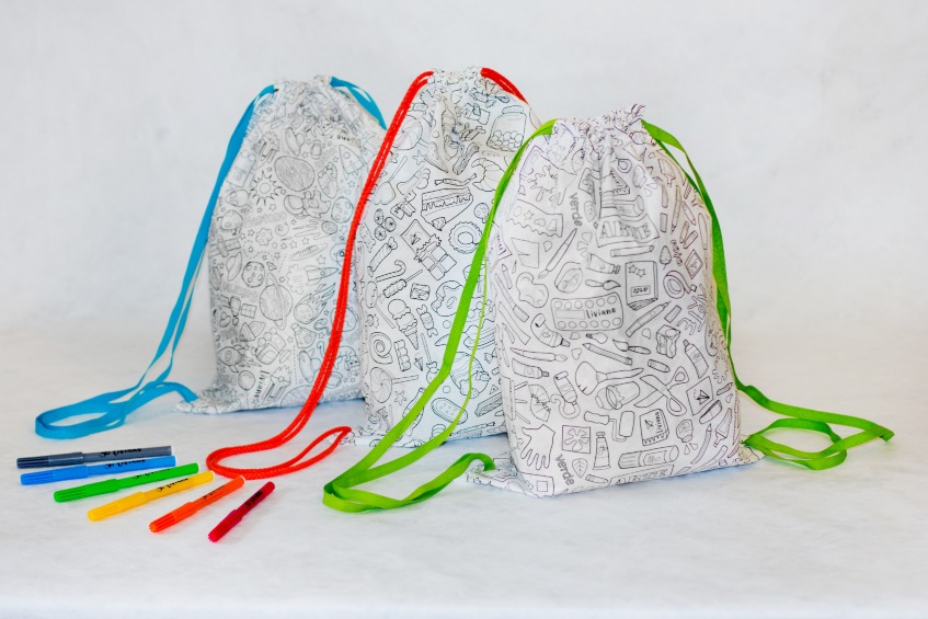Lona liviano pote "mochila marinera"