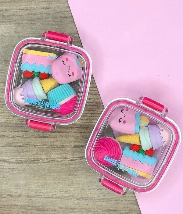 Goma brw en pote diseÑos tutti frutti 
