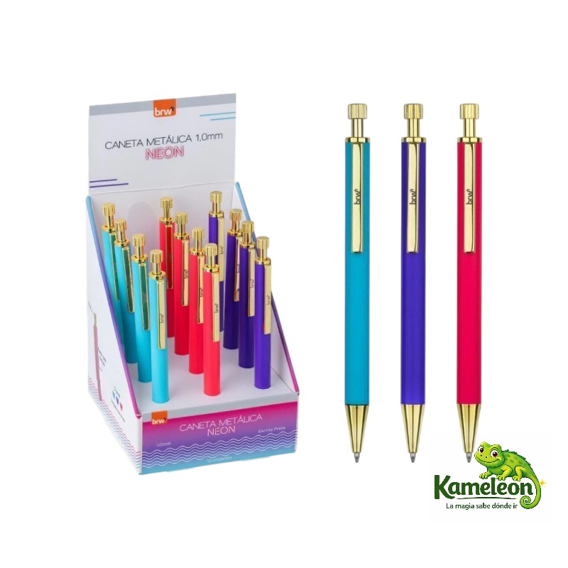 Boligrafo brw neon  