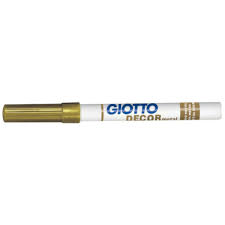 Marcador giotto decor metallic oro