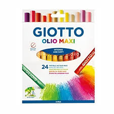 Crayon giotto olio pastel x 24 unidades