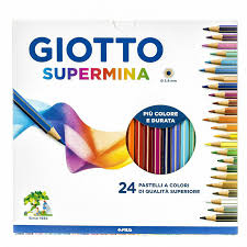 Lapiices de colores giotto supermina 