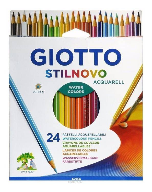 Lapiz giotto stilnovo acuarelable x 24