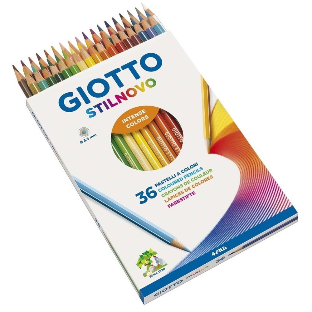Lapices giotto stilonovo x 36 colores