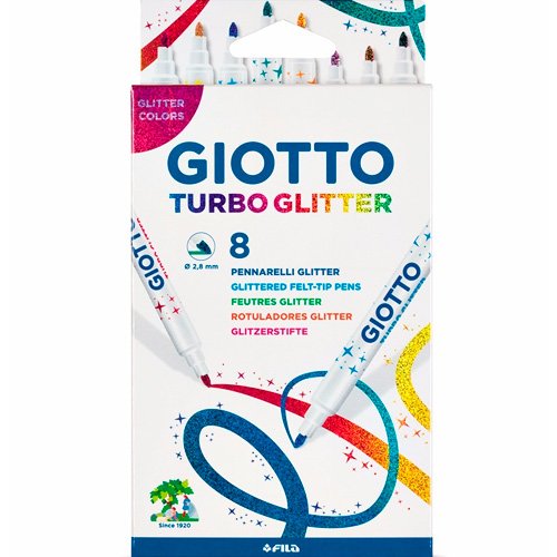 Marcador gotto turbo glitter x8