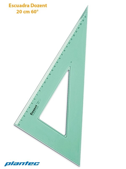Escuadra dozent 20cm 60º  2631
