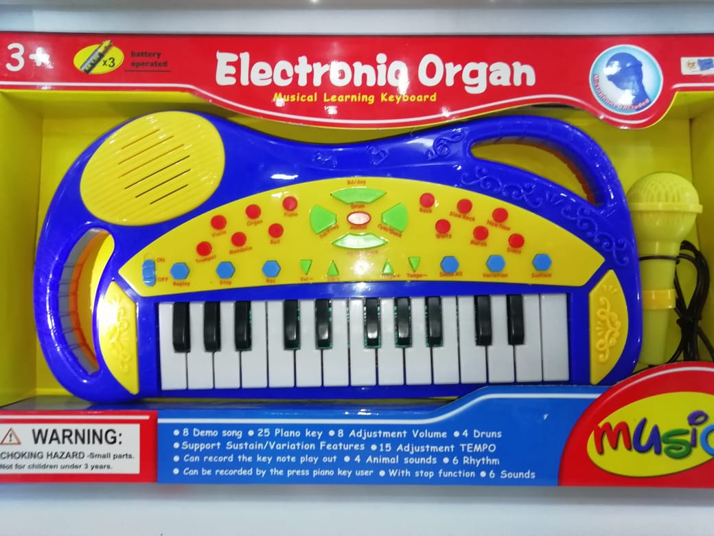 Organo con microfono 