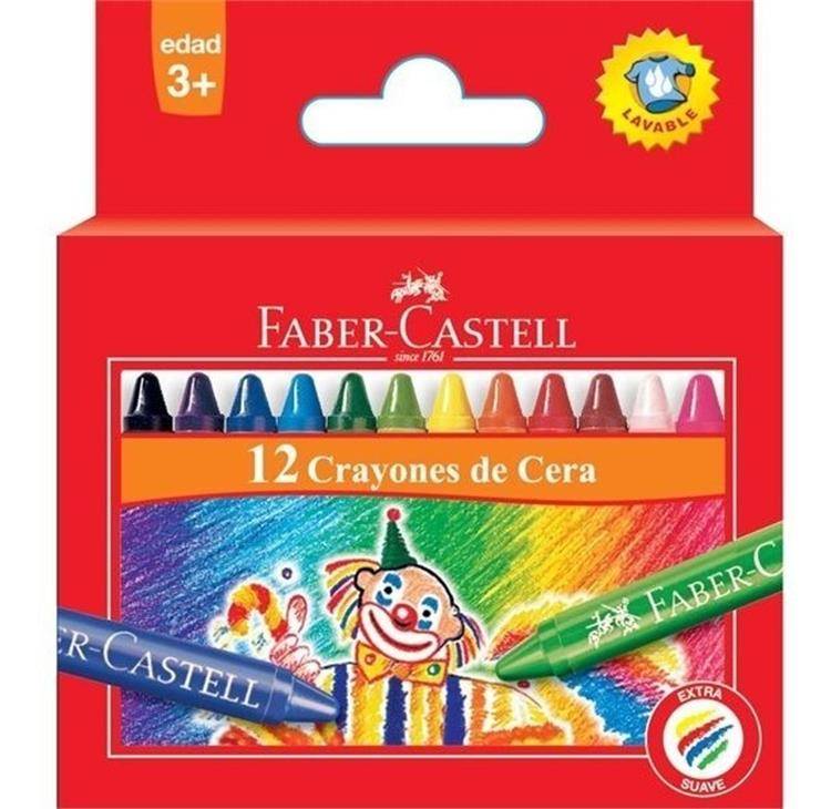 Crayones faber castel x12 colores