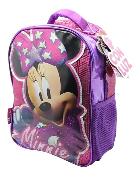 Mochila cresk espalda 12 pulgadas minnie con luz 