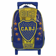 Mochila carrito cresko 12" boca jrs ba162 