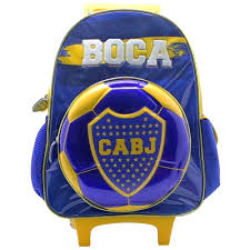 Mochila carrito cresko 18" boca juniors 