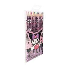 Lapiz color cresko  kuromi x 12 largo