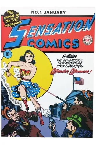 Cuaderno a5 mujer maravilla comics 