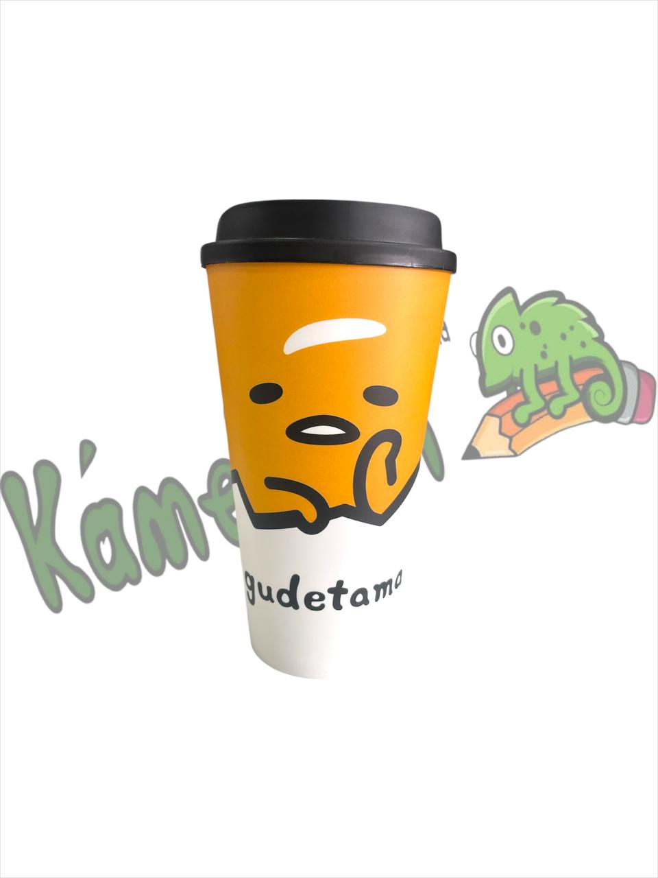 Vaso plastico gudetama 