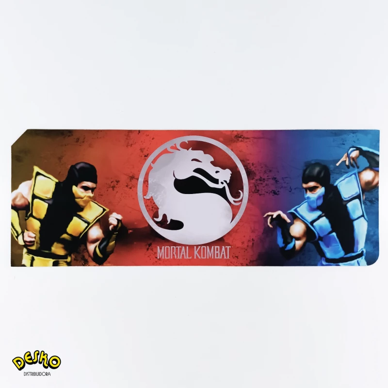 Mouse pad gamer mortal kombat