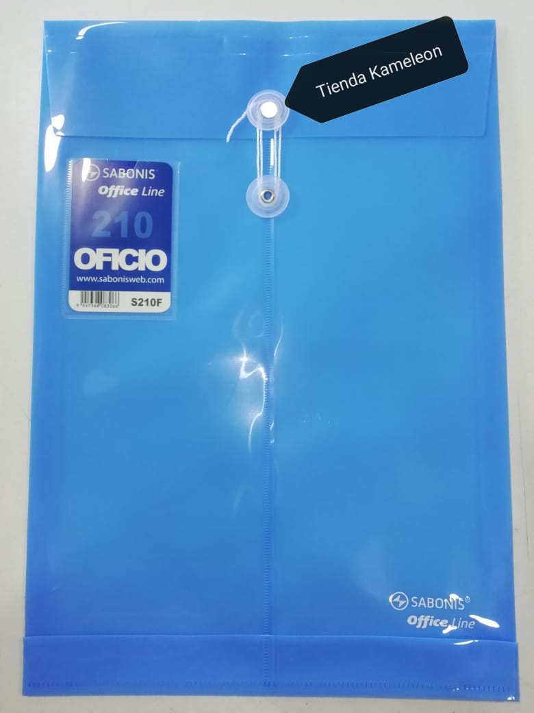 Carpeta sobre pvc con cordon oficio