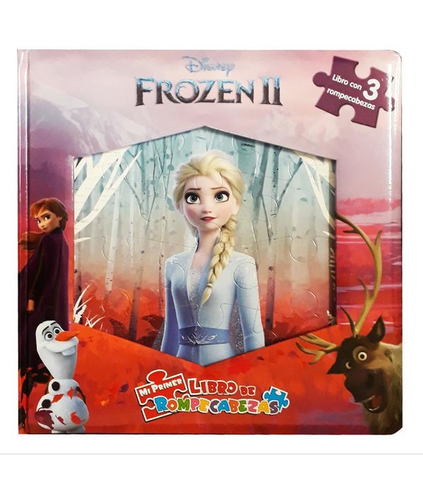Mi primer libro con rompecabezas: frozen 2