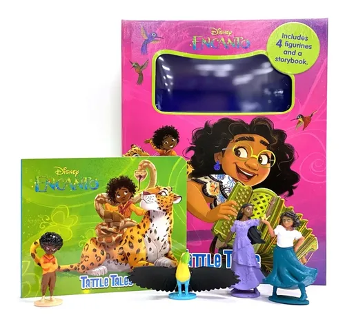 Libro de cuentos y aventuras "encanto" 