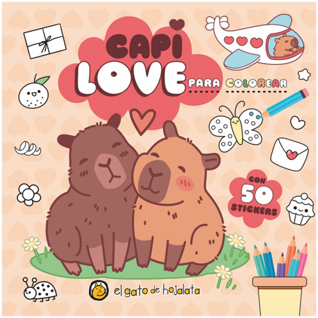 Libro para colorear capilove 