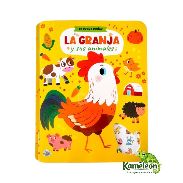 Yo quiero pintar: La granja y sus animales